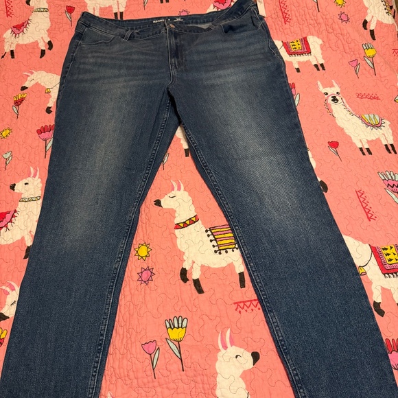 NWT Old Navy High-Waisted Wow Super-Skinny Jeans 18 Regular, Dark Wash - Picture 3 of 7